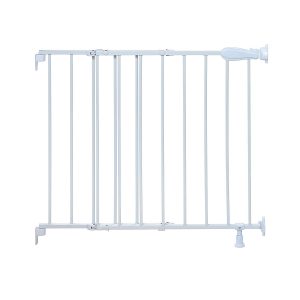 
Summer Top of Stairs Simple to Secure Metal Gate
