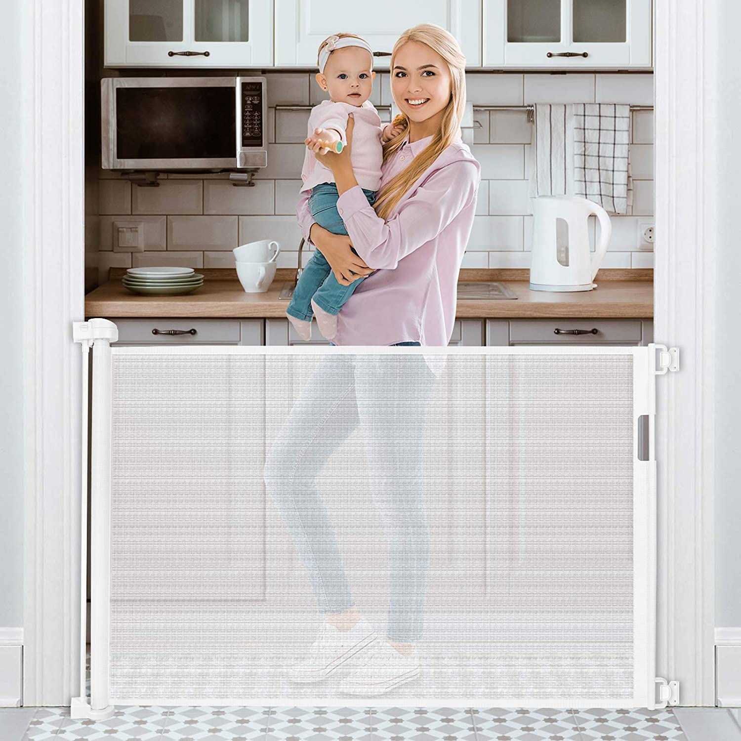 10 Best Retractable Baby Gates For Stairs 2022 [Latest Updated]