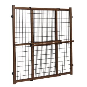 Evenflo Tall & Wide Pressure-Mounted, Baby Gate, Farmhouse Collection